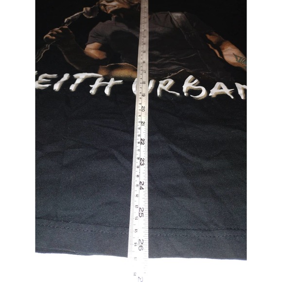 Keith Urban Escape Together 2009 World Tour Tshirt Black size L Unisex - Picture 4 of 8